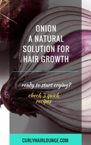 Onion A Natural Solution For Hair Growth