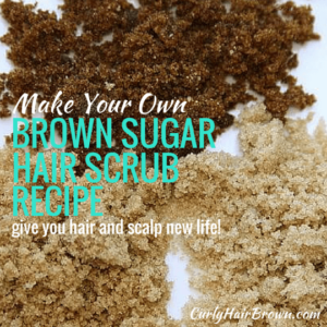 Brown Sugar Hair Scrub Recipe