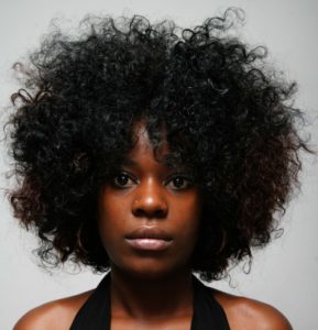 Woman with Natural Hair