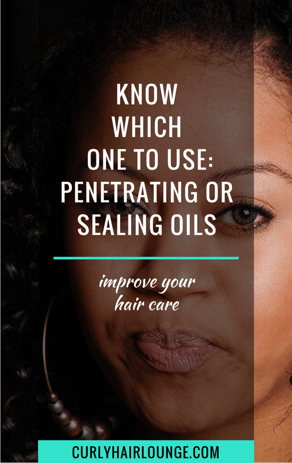 Hair Care Penetrating Or Sealing Oils