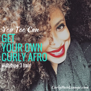 Get Your Own Curly Afro