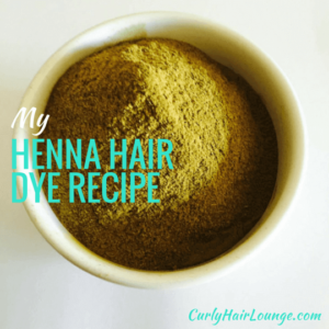My Henna Hair Dye Recipe