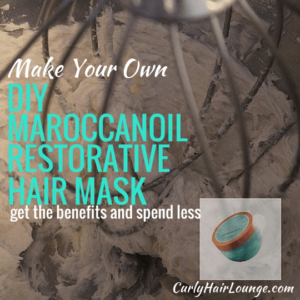 DIY Maroccanoil Restorative Hair Mask
