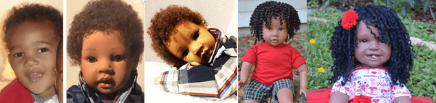 Brown Sugar Belle Baby Dolls