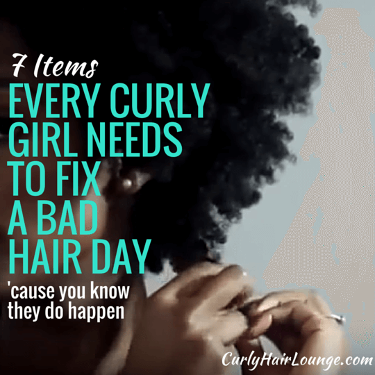 7 Items Every Curly Girl Needs To Fix A Bad Hair Day