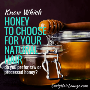 Know Which Honey To Choose For Your Natural Hair