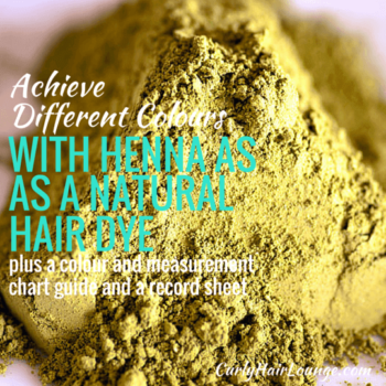 Achieve Different Colours With Henna As A Natural Hair Dye