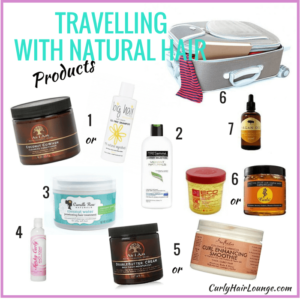 Travelling with Natural Hair_Products
