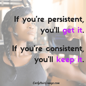 If you are persistent