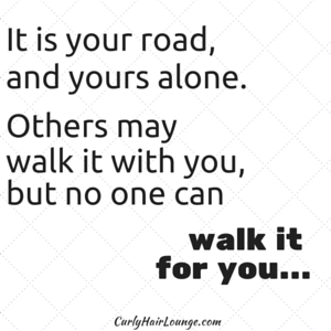 It is your road,