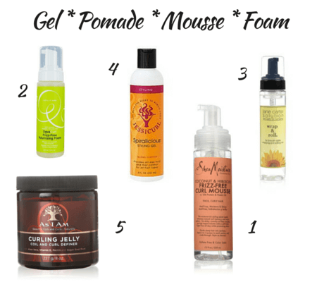 Natural Hair Products Explained_ Gel, Pomade, Mousse, Foam