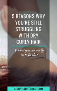 5 reasons you are still struggling with dry curly hair
