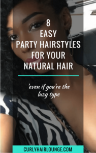 8 easy party hairstyles for your natural hair