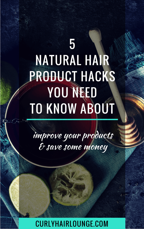 5 Natural Hair Product Hacks You Need To Know