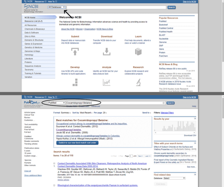 Cosmetic Ingredients Dictionary_NCBIPubMed1