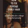 How To Fix Porous Curly Hair