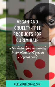 Vegan And Cruelty Free Products For Curly Hair